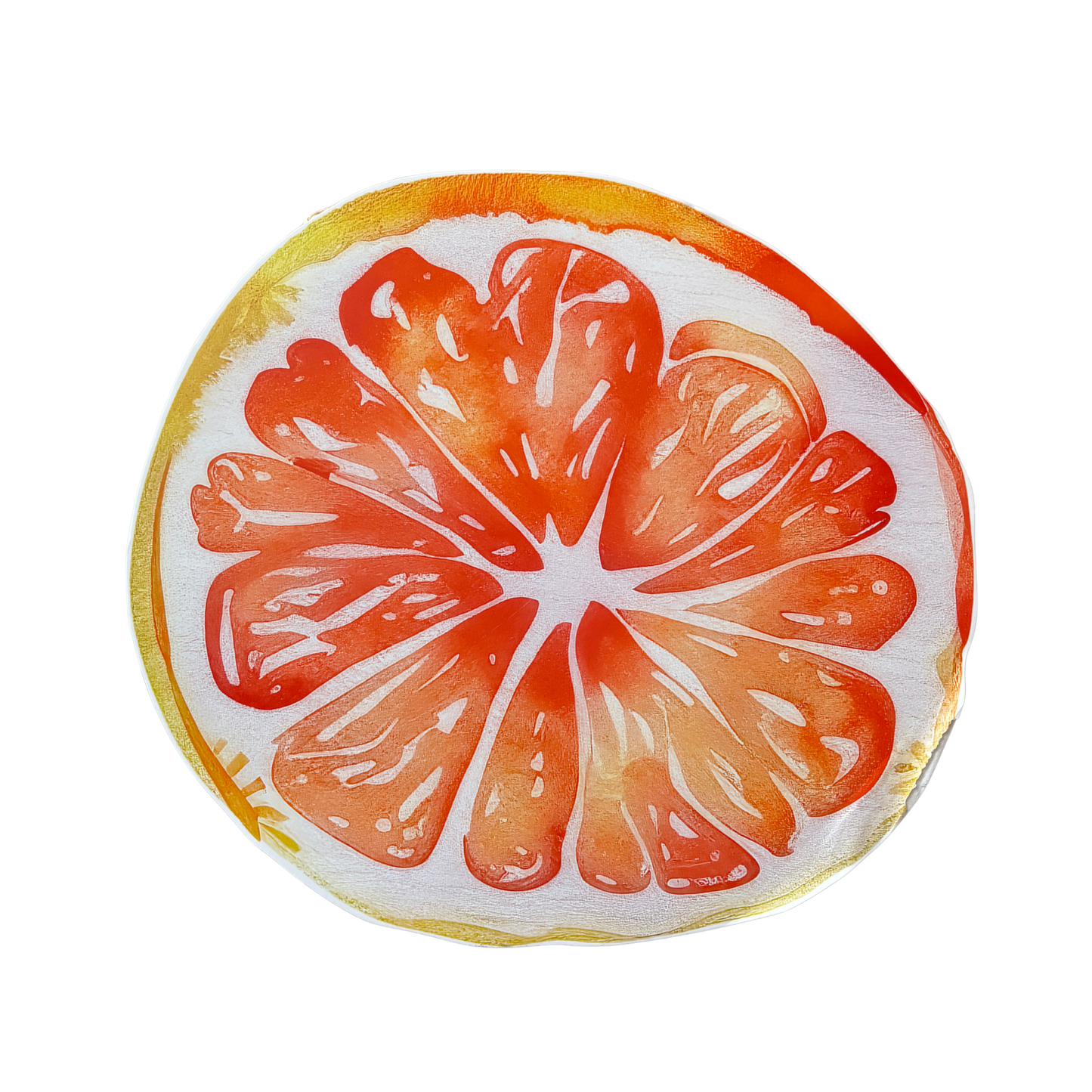 Orange Foam Core Cutout