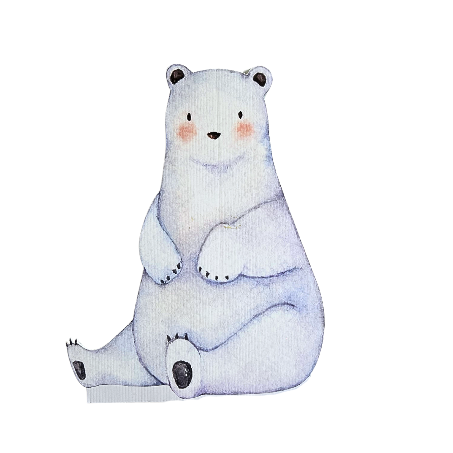 Polar Bear Foam Core Cutout