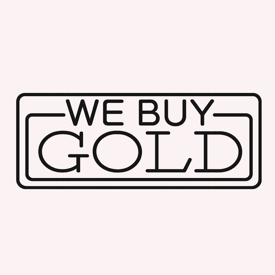 We Buy Gold Neon Sign Rental