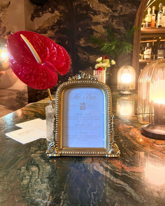 Moody & Elegant 50th Birthday Details