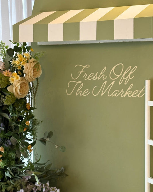 Fresh Off the Market Bridal Shower