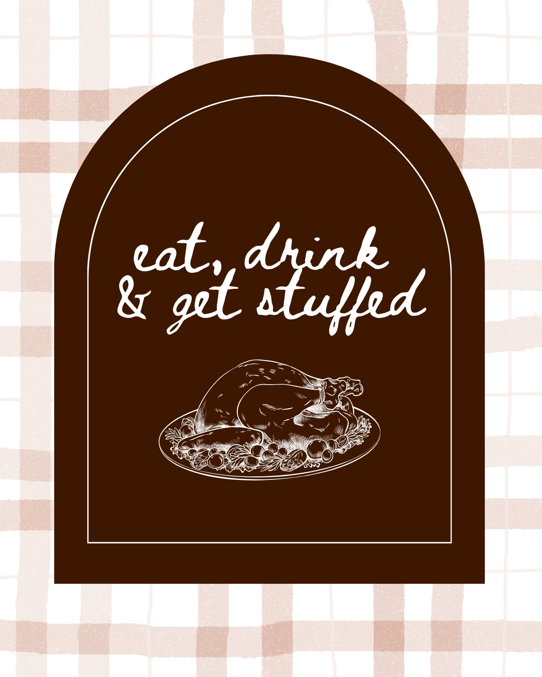 Thanksgiving Welcome Sign