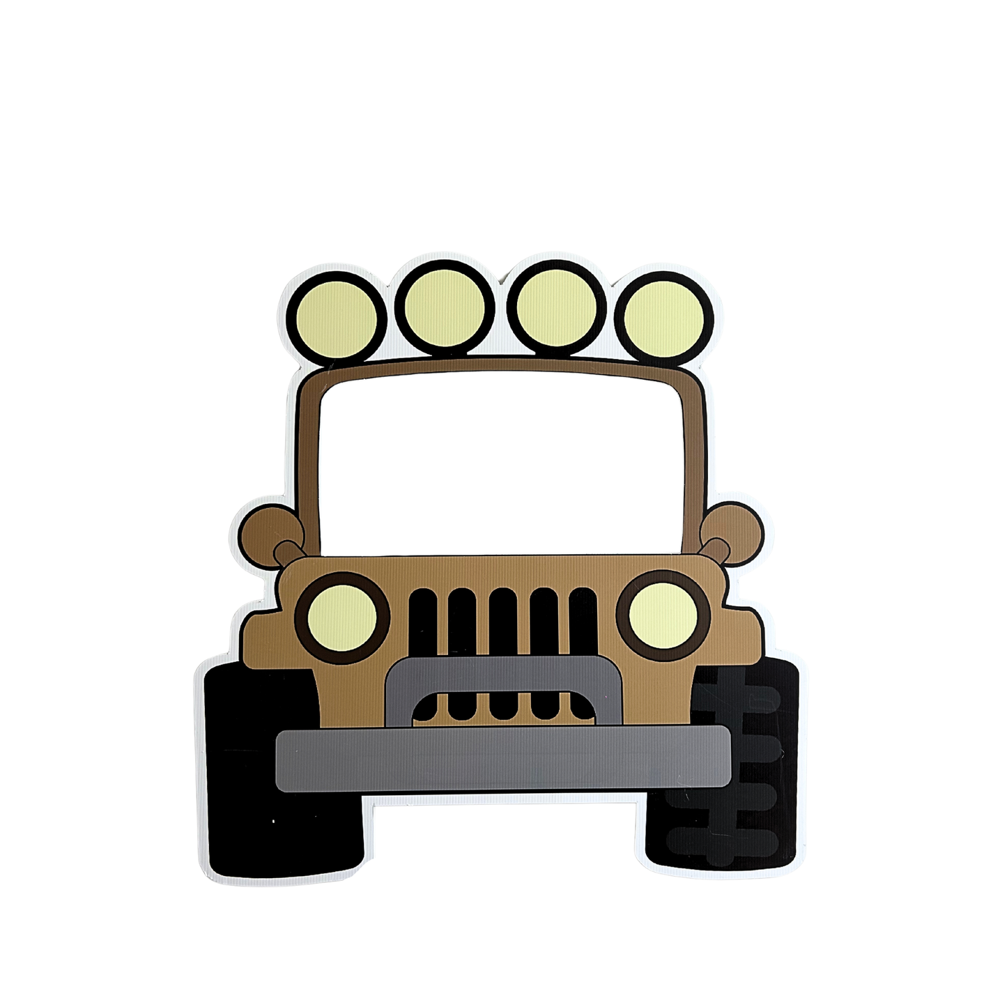 Safari Truck Foam Core Cutout