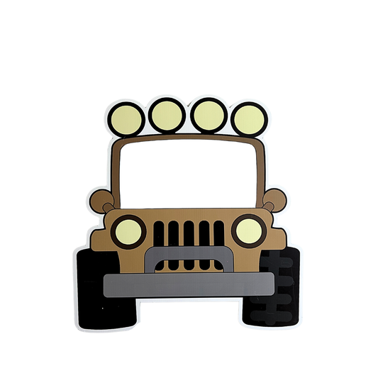 Safari Truck Foam Core Cutout