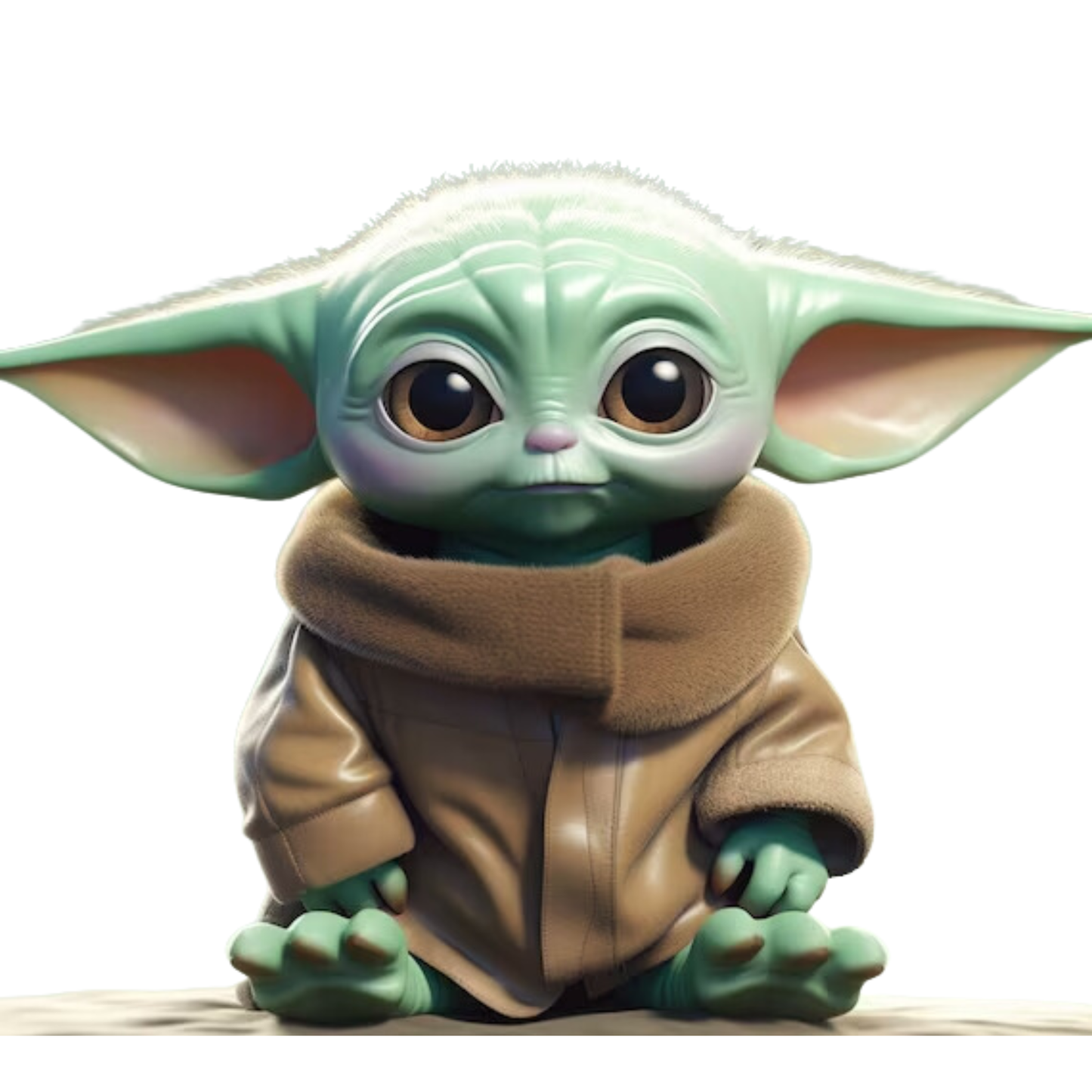 Grogu Foam Core Cutout