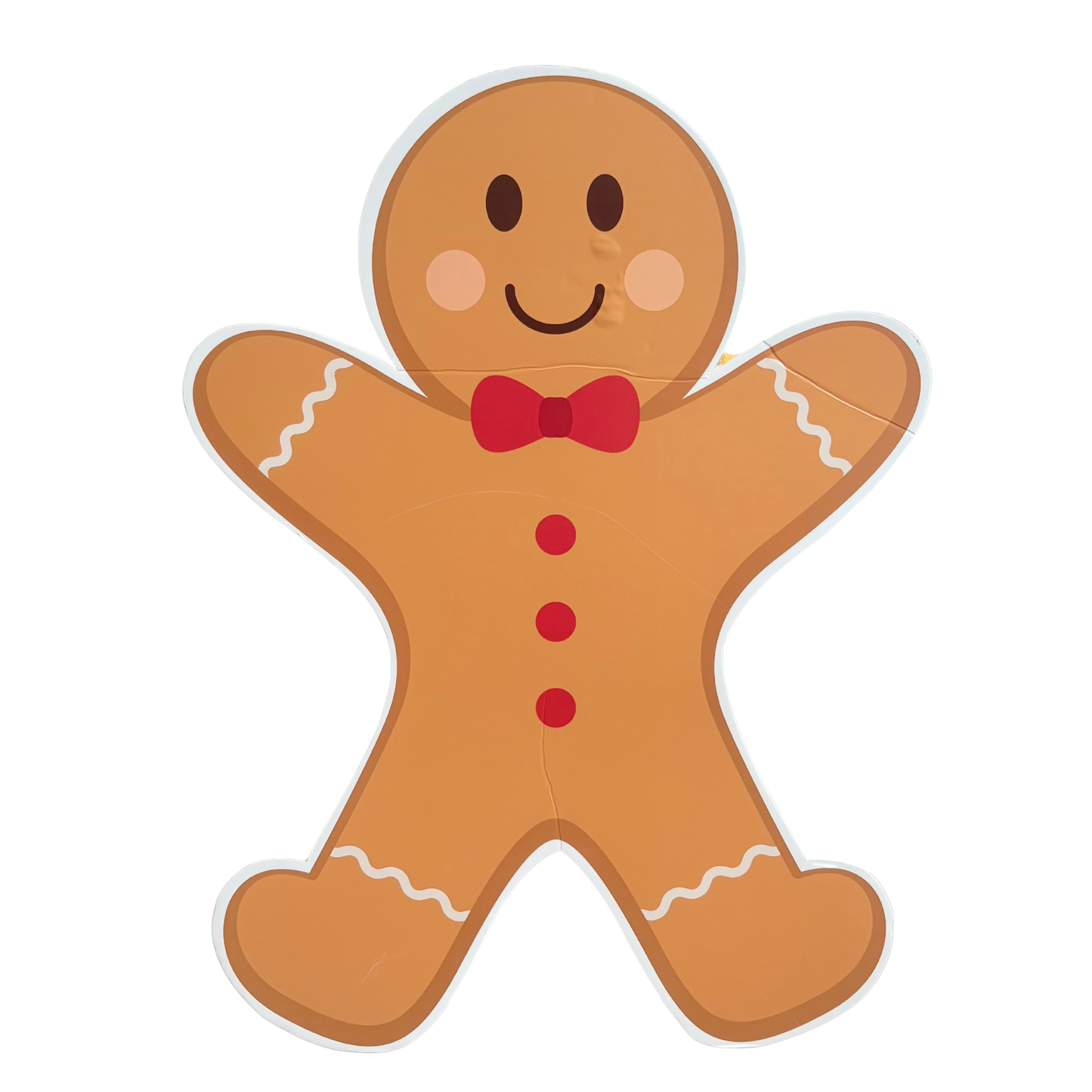 Gingerbread Man Foam Core Cutout