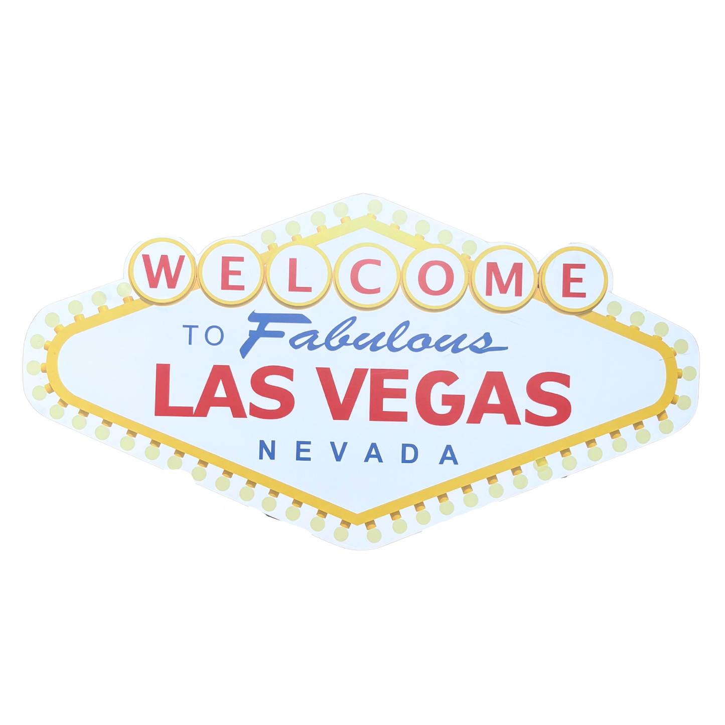 Las Vegas Foam Core Cutout