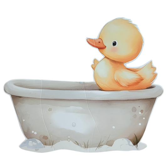 Duck in Tub Foam Core Cutout