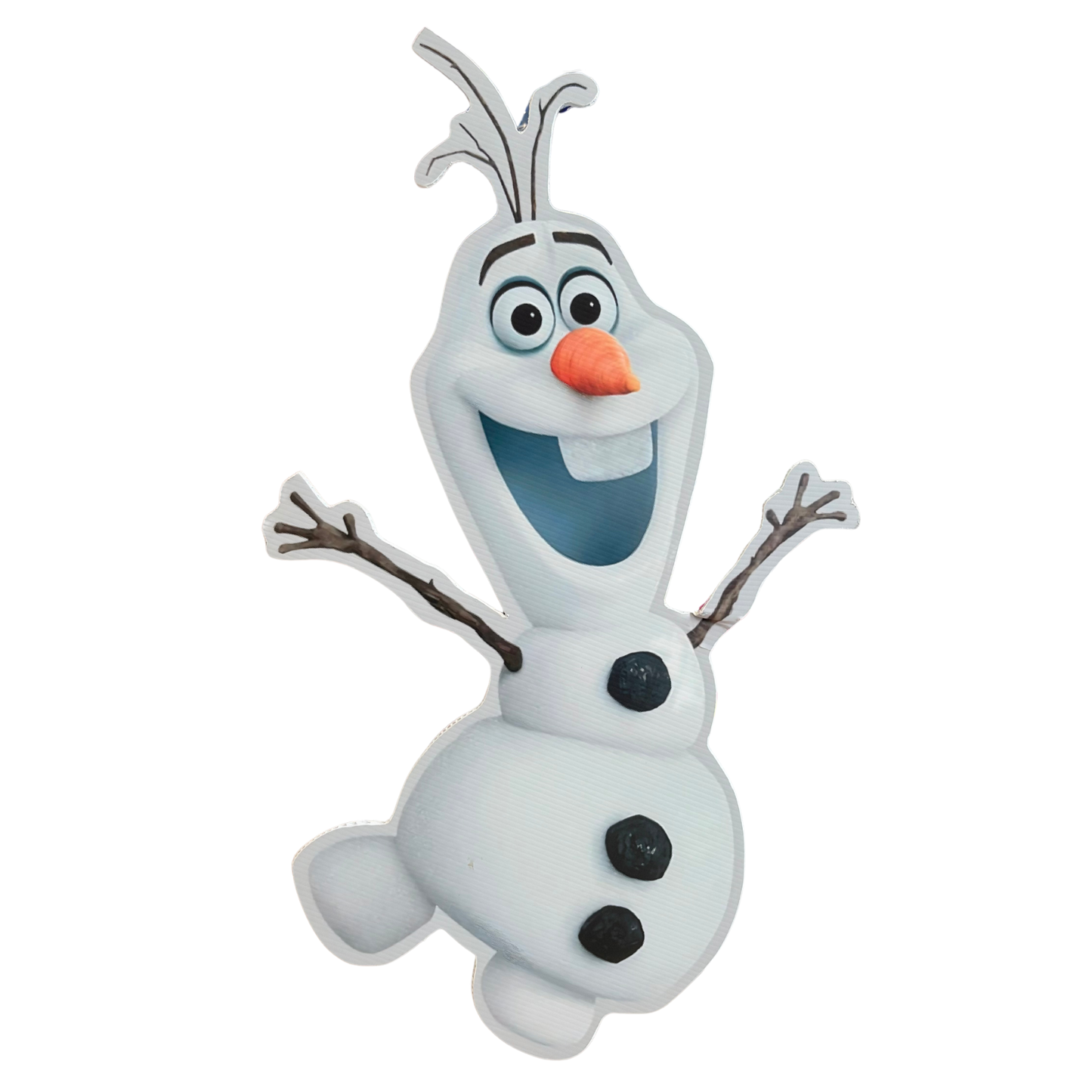 Olaf Foam Core Cutout