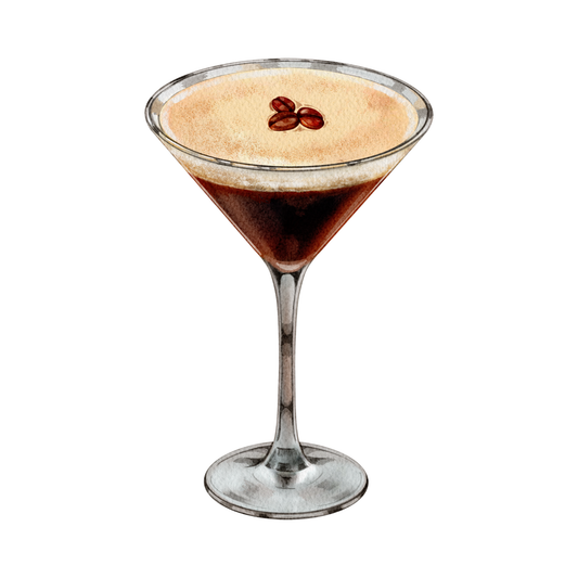Espresso Martini Foam Core Cutout