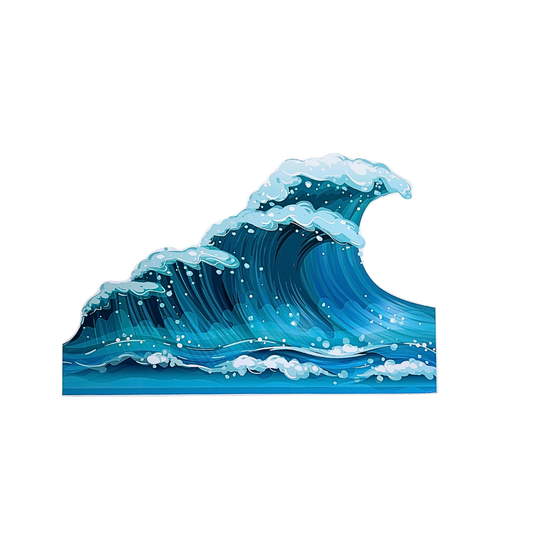 Wave Foam Core Cutout