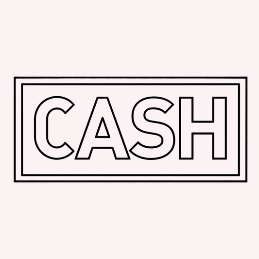Cash Neon Sign Rental