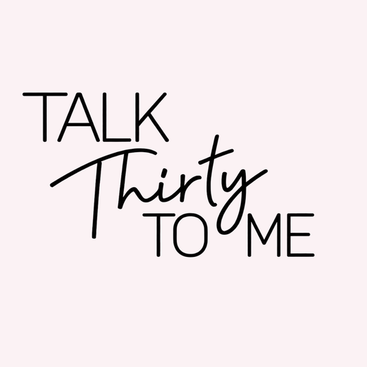 Talk Thirty To Me Neon Sign Rental