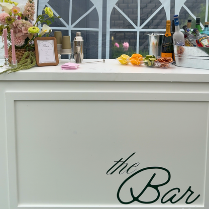 Custom Bar Cart
