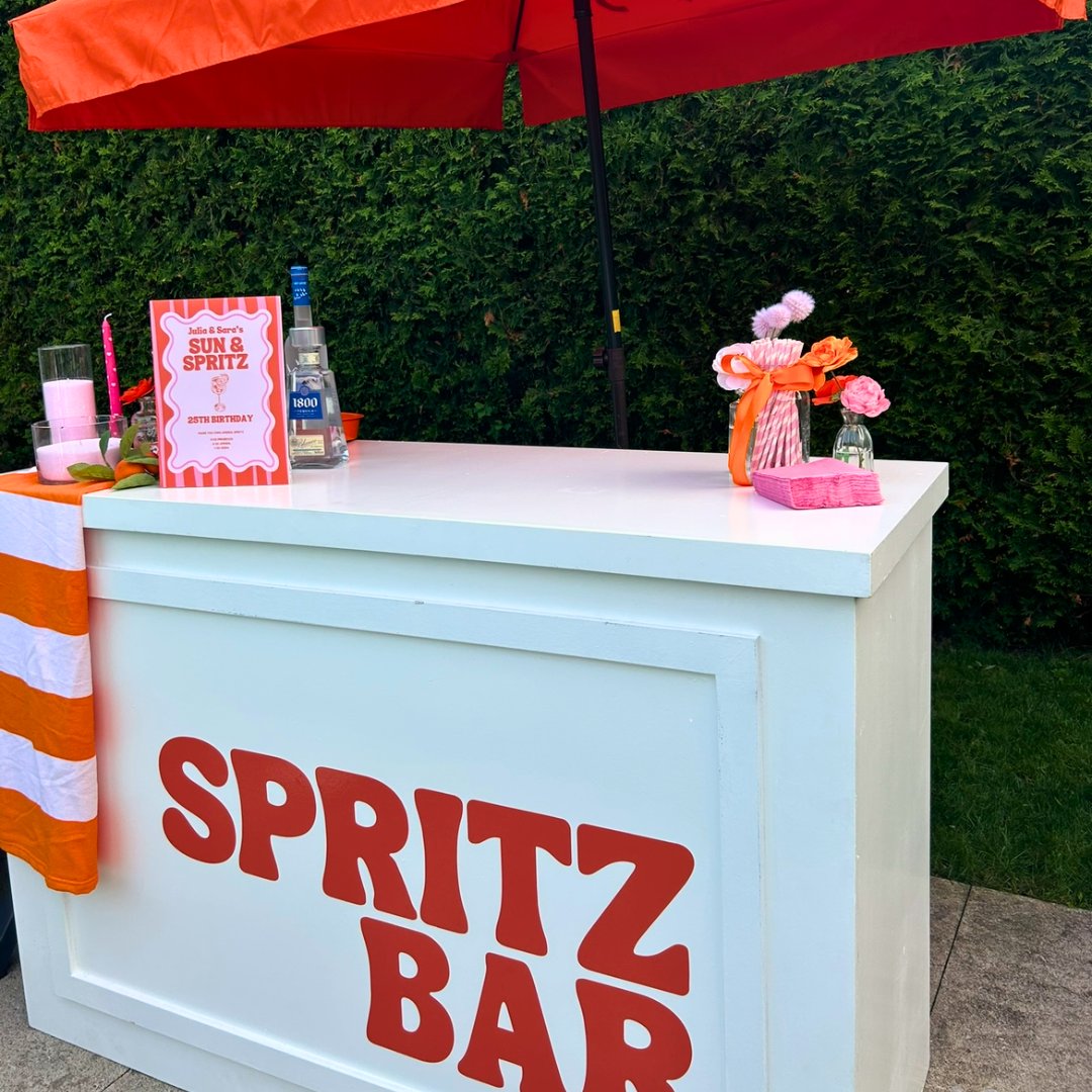 Custom Bar Cart
