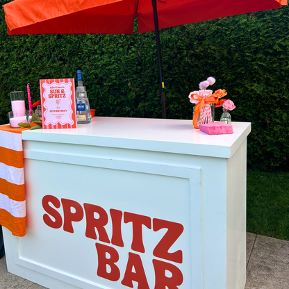 Custom Bar Cart