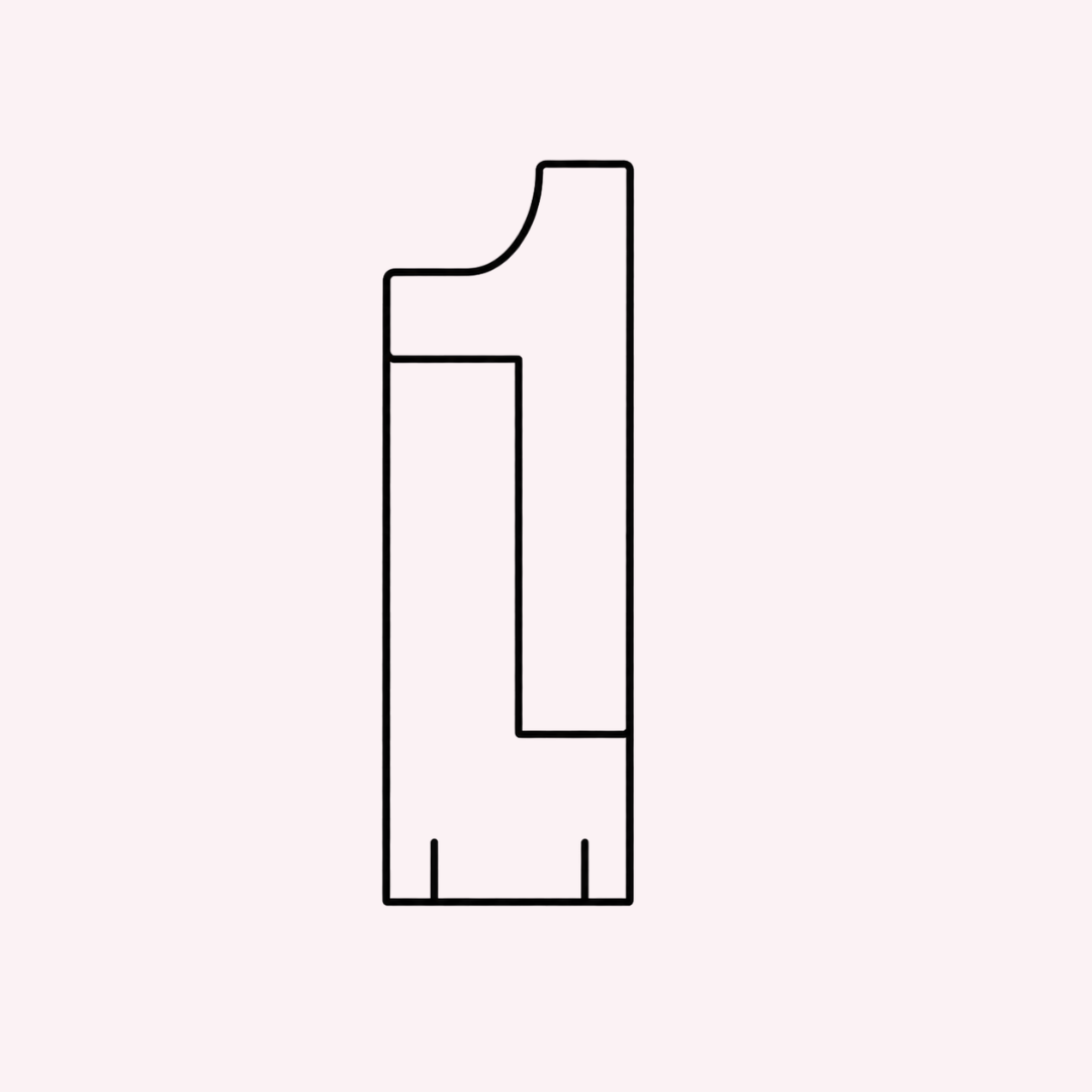 Number 1 Neon Sign Rental